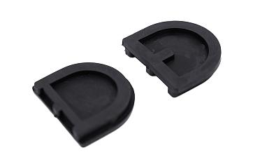 Комплект резинок под стекло 8 мм (4+4 мм), для стеклодержателей k038, k039, k218 купить в Омске