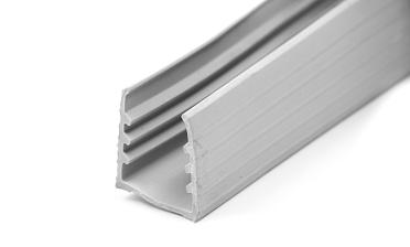 Уплотнитель в поручень с пазом 27х30 для стекла 10+10мм, EPDM СЕРЫЙ Фk308-G купить в Омске