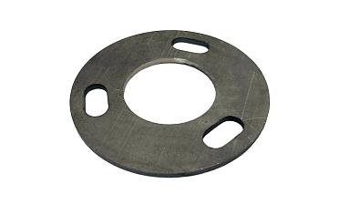 Фланец стойки 42/90 х 3 мм #200 3 отв х М10 х 20 черный металл k116-42-9 купить в Омске