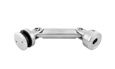 Крепление стекло-стена, штанга 82 мм, без зенковки tt201-82А SSS купить в Омске