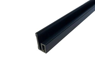 Профиль-упор для душевых, длина 2200 мм, черный t116 BL купить в Омске
