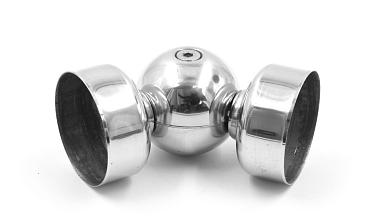 Поворот дер./пласт. поручня Ø50.8х0.8 мм, усиленный, полированная, (AISI 201) k053-6 купить в Омске