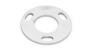 Фланец стойки 50/90 х 5 (4,3) х AISI 304 #200 3 отв х М10 х 20  k116-50-5 купить в Омске