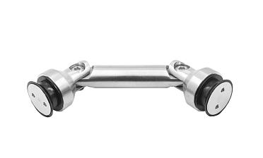 Крепление стекло-стекло, штанга 82 мм, под зенковку tt202-82 SSS купить в Омске