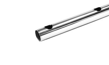 Труба AISI 304 25х1х6000, с перфорацией под  Ø12, 90°, GRIT 600 837-2 купить в Омске