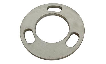 Фланец стойки 42.4/80 х 5 (4,3) х AISI 304 #200 3 отв х М10 х 20 k116-42-4 купить в Омске