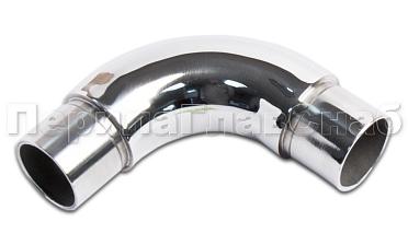 Отвод трубы Ø25.4 мм со вставками, удлиненный, полированный (AISI 304) k325-3 купить в Омске