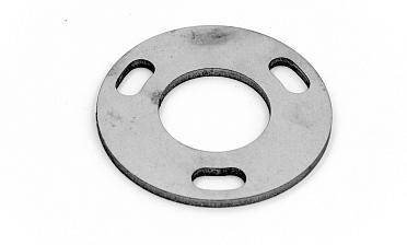 Фланец стойки 50/90х3 мм, 3 отв. М10х20, черный металл k116-50-9 купить в Омске