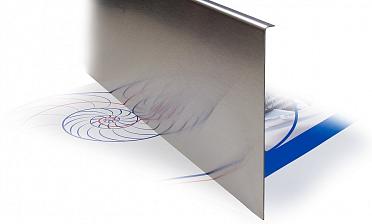 Накладка на профиль 601 (тыльная/лицевая), AISI 304 шлифованная k601-09 купить в Омске