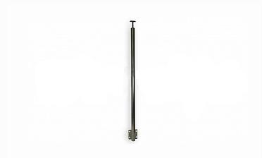 Готовая стойка Ø38,1 мм, с боковым крепежом и наконечником, высота 1150 мм, полированная (AISI 304) k704 купить в Омске