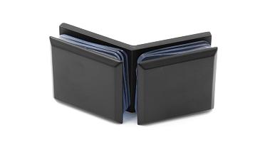 Коннектор для душевой кабины стекло-стекло 135°, цинковый сплав, черная  t736 BZn купить в Омске