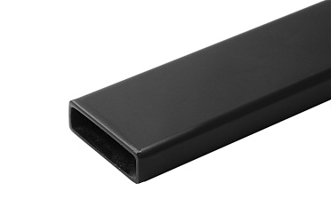Трек прямоугольный 30х10х1,5, длина 3000мм, черный t440 BL  купить в Омске Трек прямоугольный 30х10х1,5, длина 3000мм, черный t440 BL  купить в Омске