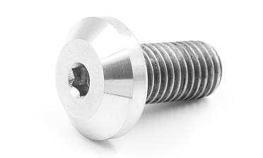 Крепежный винт с резьбой М18 для крепления спайдера, длина 50 мм, шаг резьбы 2,5 мм (AISI316) k652-2 купить в Омске