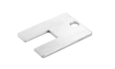 Торцевая заглушка на профиль алюминиевый для перегородок t42-12 купить в Омске