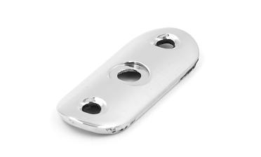 Лодочка (ложемент) под поручень Ø50.8 мм, литой, полированный, нержавеющая AISI 304 k046-50 купить в Омске