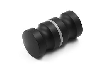 Дверная ручка "кноб", алюминий-черный t692 ALBL  купить в Омске