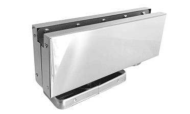 Фитинг нижний со встроенным доводчиком для стеклянной двери до 80 кг, полированный t185-2 PSS   купить в Омске