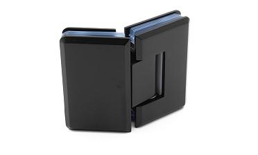 Петля для душевой стекло-стекло 90х55 мм, 135°, цинк, черный t302 BZn купить в Омске