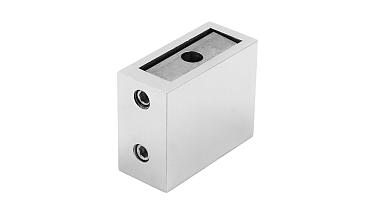 Коннектор стена-труба полированный для прямоугольного трека (трубы) 30х10 мм t463 PSS купить в Омске