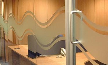 Cтеклянные перегородки - вариант 2 купить в Омске