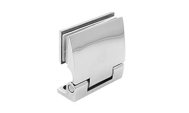 Петля стена-стекло 90°, односторонняя, без реза, нерж., полир. t315 PSS купить в Омске