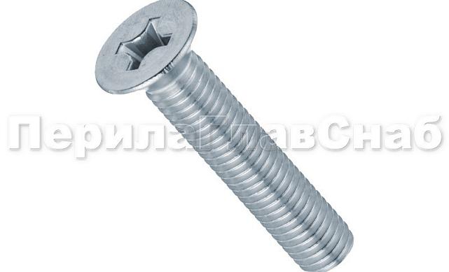 (DIN 965.Zn) Винт оц. потай М10х40 под крест М-3883