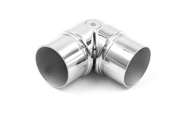 Поворот шарнирный под Ø38.1 мм, полированная, (AISI 304) k250 купить в Омске