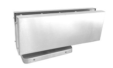 Фитинг нижний со встроенным доводчиком для стеклянной двери до 80 кг, шлифованный t185-2 SSS   купить в Омске