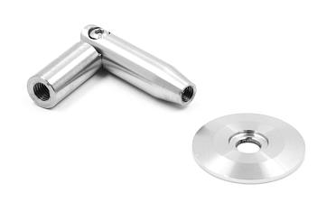 Крепление тяги к стене, шлифованная AISI 304 k621 купить в Омске