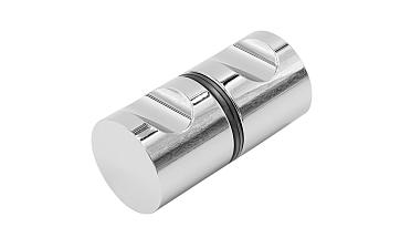Дверная ручка «кноб» для душа, алюминий-хром, полированная t696 ALPC купить в Омске