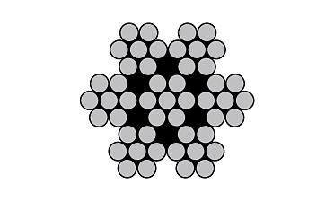 Трос из нержавеющей стали средней жесткости Ø5 мм AISI304 Ф-1061 купить в Омске