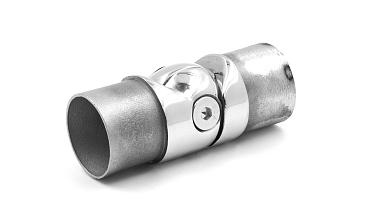 Поворот литой, регулируемый, шаровый, под Ø38.1 мм, полированный, (AISI 316) k250-2 купить в Омске