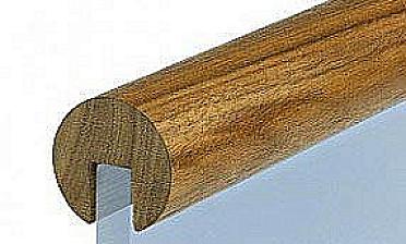 Поручень деревянный из Ясеня Ø50мм С ПАЗОМ, премиум Ф-1630 купить в Омске