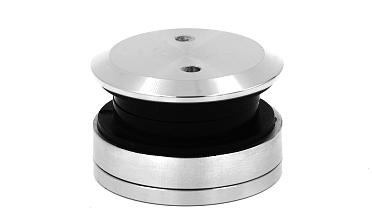 Точечный стеклодержатель 10.5-12.5 мм, регулируемый, без зенковки, для стекла 8-10 мм t503A SSS купить в Омске