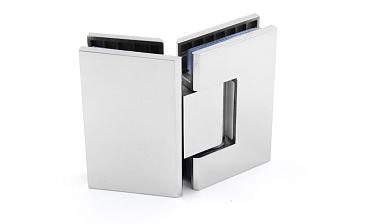 Петля для душевой кабины стекло-стекло 135° 90х55 мм AISI 304 полированная t302-2 PSS купить в Омске