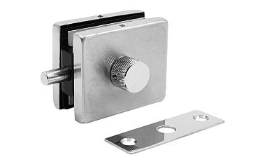 Защелка с ответной частью на стену и пол, шлифованная, вырез 17 t138 SSS купить в Омске