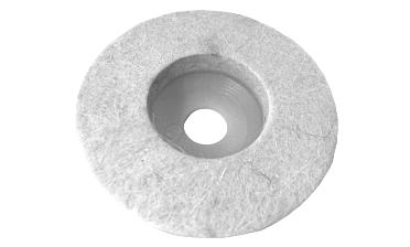 k427-4 войлок белый Ø85х8 мм очищенный, для тонкой полировки 11 000 rpm, Premium купить в Омске