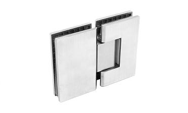 Петля для душевой кабины стекло-стекло 180° 90х55 мм AISI 304 шлифованная t303-2 SSS купить в Омске