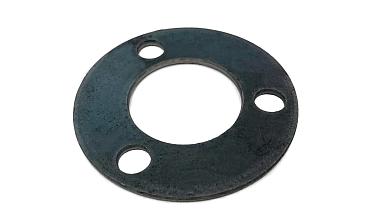 Фланец стойки 38/75 х 3 мм, 3 отв х М10 х 20, черный металл k116-38-3 купить в Омске