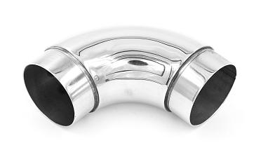 Отвод поручня с двумя установочными кольцами Ø50.8х125 AISI 201 k052-6 купить в Омске