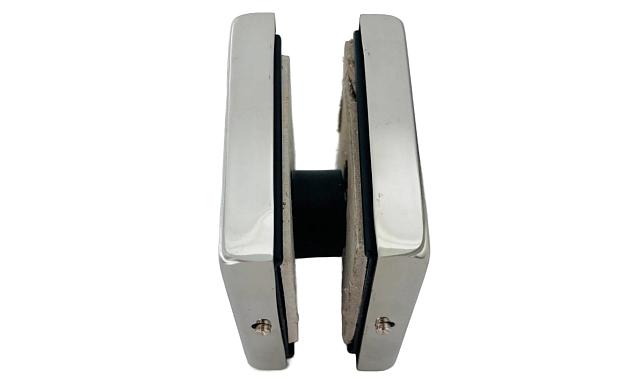 Коннектор стекло-стекло 53х53, полированный t122 PSS 2