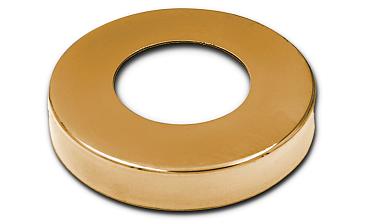 Низ стойки Ø50.8 мм, S=0.8 мм, 100х18 мм, золото k217-88 купить в Омске