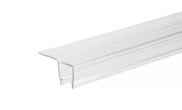 Уплотнитель для стекла в душевую кабину 10 мм, стекло-стекло 2200 мм t225 купить в Омске