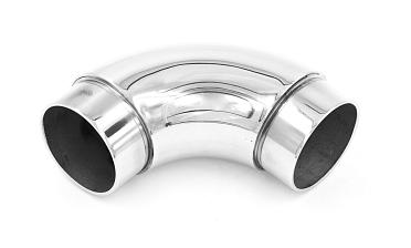 Отвод поручня под Ø42.4х1.5 мм, 90°, литой, полированный, с вставками (AISI 201) k383-3 купить в Омске