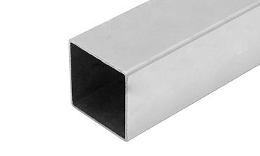 Труба профильная нержавеющая AISI 304 СТАНДАРТ+, 50х50 x 1.5 х 6м, полированная Rk875 купить в Омске