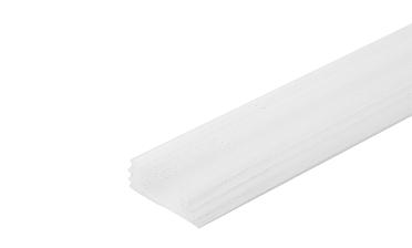 Рассеиватель света для трубы с пазом 24х24, плоский (хлыст 3 метра) k777-3 купить в Омске