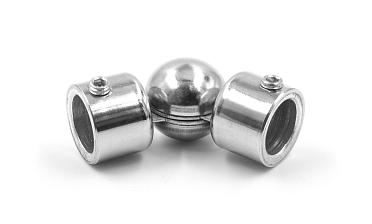 Поворот ригеля 12 мм, штампованный, регулируемый, шаровый, внешний (AISI 304) k251 купить в Омске