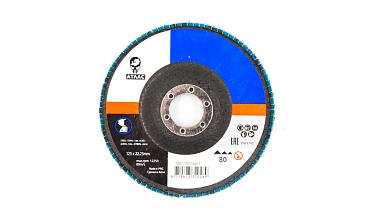 Шлиф. диск "лепесток" 125х22 Р-80 Atlas Ф-0242 купить в Омске