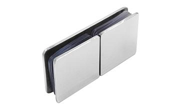 Коннектор для душевой кабины стекло-стекло 180°, 45х45, нерж 304, вырез 64 t724 PSS купить в Омске