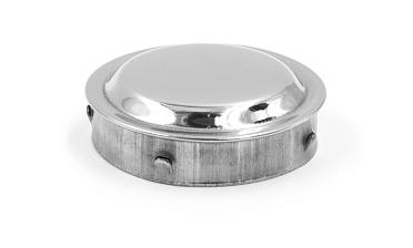 Заглушка фигурная забивная на трубу Ø50.8 мм (AISI 304) k037 купить в Омске